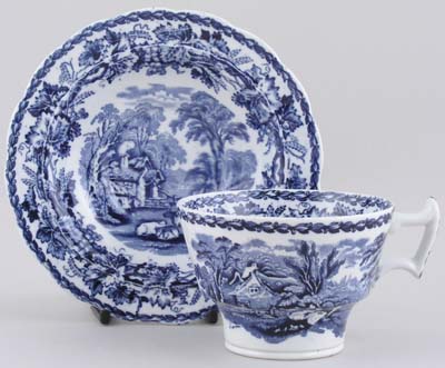 Breakfast Cup and Saucer c1930s